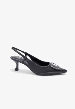 Next FOREVER COMFORT HARDWARE SLINGBACK KITTEN - Pumps - Black