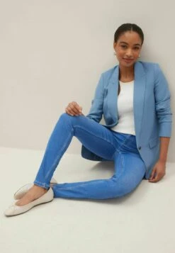 Next Jeans Slim Fit - Denim Bleach Wash -Next 0075c36e20a9422986e9f5338f331d3e