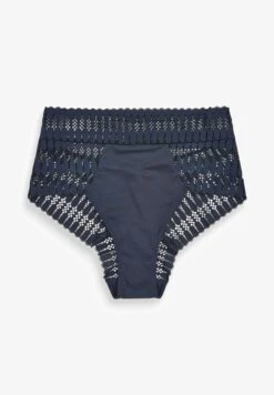 Next GRAPHIC HIGH RISE HIGH LEG - Slip - Cream -Next 00bcfc30c6a64d5d9b8cedf6f504cb25