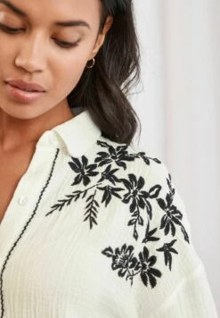 Next EMBROIDERY STANDARD - Nachthemd - White 8 Next EMBROIDERY STANDARD - Nachthemd - White -Next 013082f5499e4acba3b68f20c4b73027