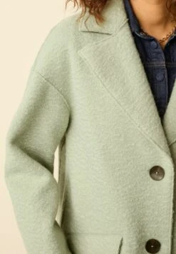 Next STANDARD - Klassischer Mantel - Sage Green -Next 0262cf753aac4ce6a74577427c2b4466