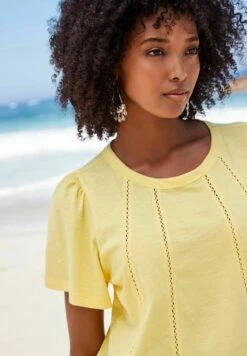 Next SHORT SLEEVE CREW NECK BUBBLEHEM STANDARD - T-Shirt Print - Ochre Yellow -Next 02e4e858b4454f498c8482f6b5aca49e