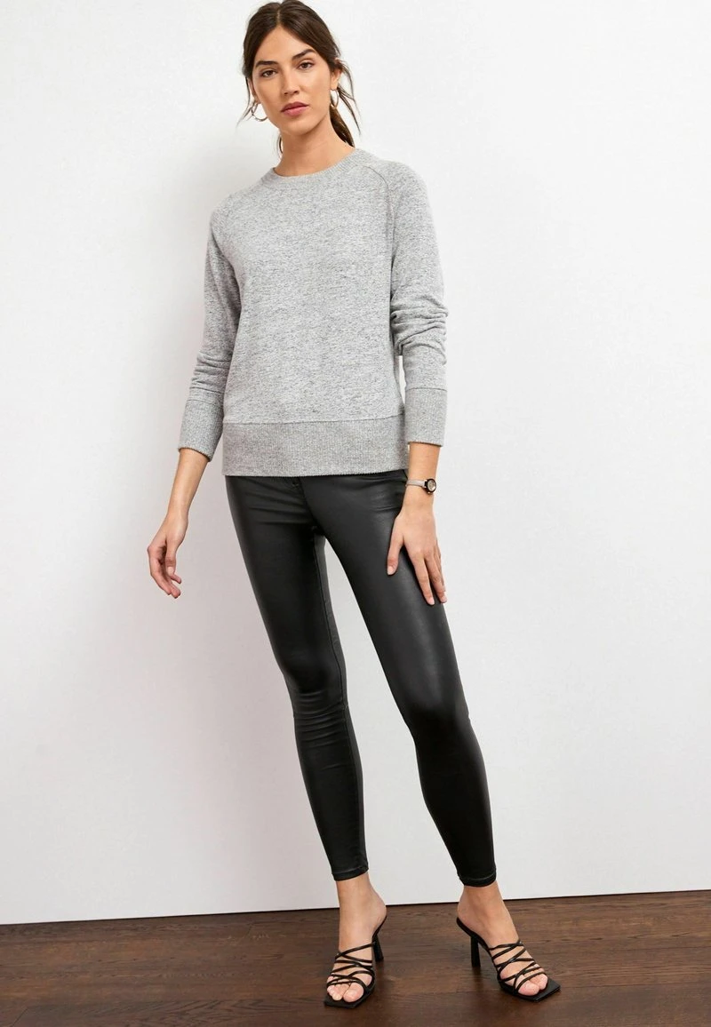 Next LONG SLEEVE COSY LIGHTWEIGHT - Strickpullover - Grey 4 Next LONG SLEEVE COSY LIGHTWEIGHT - Strickpullover - Grey – Bild 4