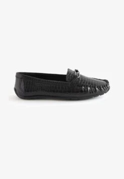 Next FOREVER COMFORT HARDWARE REGULAR/WIDE FIT - Mokassin - Black