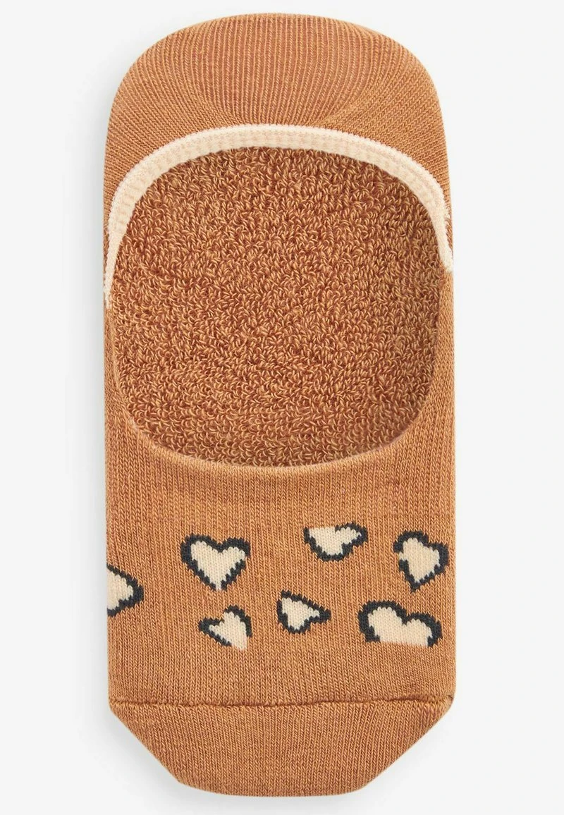 Next HEART CUSHION INVISIBLE 4 PACK - Socken - Pink/black 3 Next HEART CUSHION INVISIBLE 4 PACK - Socken - Pink/black – Bild 3