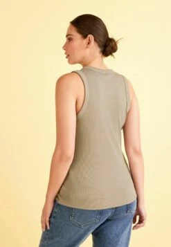 Next MATERNITY RACER - Top - Taupe Brown