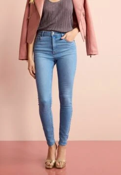 Next PUSH-UP STANDARD - Jeans Skinny Fit - Bright Blue