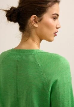 Next BUTTON UP STANDARD - Strickjacke - Bright Green -Next 087ae736dd894125b7ec2ef692b8c77a