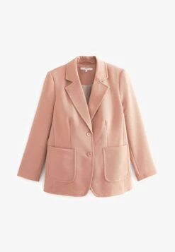 Next POCKET DETAIL SINGLE BREASTED STANDARD - Kurzmantel - Pink -Next 08a3644410584f51a9f70e661e508d6a 1