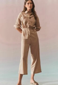Next LONG SLEEVES UTILITY BOILER STANDARD - Jumpsuit - Neutral Brown 11 Next LONG SLEEVES UTILITY BOILER STANDARD - Jumpsuit - Neutral Brown -Next 08d0ba101c5d41cc9ff08afee992fbdb 1