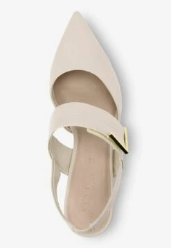 Next FOREVER COMFORT HARDWARE SLINGBACK - Pantolette Hoch - Bone -Next 098f046e9f06489cbd3e3939a45530d8