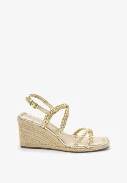 Next SIGNATURE PLAIT STANDARD - Keilsandalette - Gold Metallic 8 Next SIGNATURE PLAIT STANDARD - Keilsandalette - Gold Metallic -Next 09dbeee7c2b140e08d090813e4ea8d1a