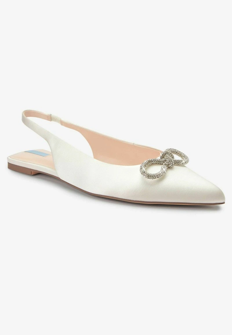 Next FOREVER COMFORT WEDDING SPARKLY BOW - Sling-Ballerina - Ivory White 2 Next FOREVER COMFORT WEDDING SPARKLY BOW - Sling-Ballerina - Ivory White – Bild 2