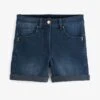 Next LIFT AND SHAPE TURN UP - Jeans Shorts - Blue