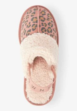 Next WITH ELASTIC SUPPORT - Hausschuh - Pink Animal -Next 0d90ef42fd5042d6b44a0181c47deaed
