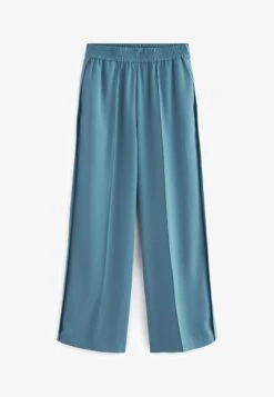 Next HIGH WAIST STANDARD - Stoffhose - Blue -Next 0e85f3acbdea4b2b855b423838bf6b56