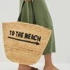 Next SLOGAN SHOPPER - Shopping Bag - Natural