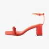 Next FOREVER COMFORT TWIST - High Heel Sandalette - Orange