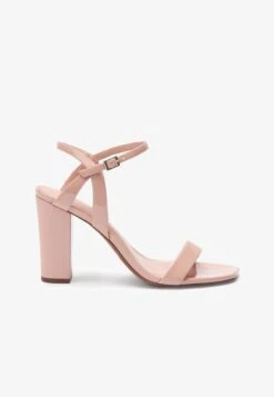Next FOREVER COMFORT BLOCK SIMPLE - High Heel Sandalette - Nude Pink -Next 110dc22867014407a5f28eb46ee7ada9 1