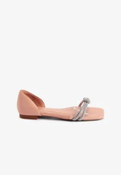 Next BLING PEEP TOE FLAT STANDARD - Riemensandalette - Clear -Next 110ea5e7a1484388a20711f29e8c268d