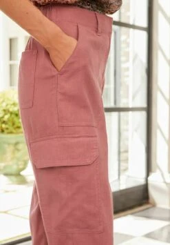 Next BLEND TAPER - Cargohose - Pink -Next 123810716e00424b9f0b6e8fd310ab6c
