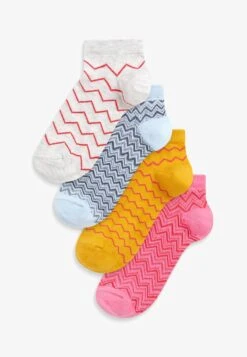 Next TEXTURED 4 PACK - Socken - Blue/ Pink/orange -Next 12f714996588419da93bf1f52c138cf3 1