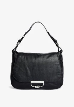 Next HARDWEAR DETAIL SHOULDER STANDARD - Handtasche - Black -Next 17cf328d50e14d85a36595441577676c