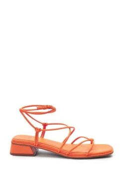 Next FOREVER COMFORT KNOT DETAIL ANKLE STRAP STANDARD - Riemensandalette - Orange -Next 188bc7ec70a04c6a9f470bdacea1e97a