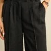 Next BLEND WIDE LEG - Stoffhose - Black