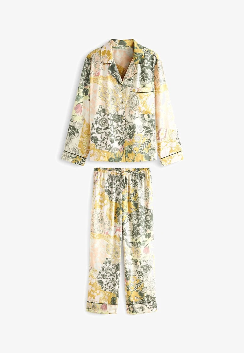 Next STANDARD - Nachtwäsche Set - Green Floral Patchwork 6 Next STANDARD - Nachtwäsche Set - Green Floral Patchwork – Bild 6