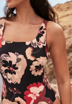 Next DD+ - Badeanzug - Black Floral -Next 1b8a9d610c6f4cbf9e155d0c81a7c9cc