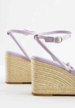 Next FOREVER COMFORT ROPE STANDARD - Keilsandalette - Lilac Purple -Next 1bbf44bb8cc94c409d8400626e7dfdcf