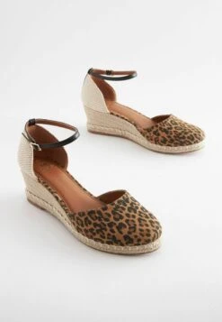 Next FOREVER COMFORT CLOSED TOE REGULAR/WIDE FIT - Keilpumps - Animal Print -Next 1c11d8b0690c415ab9a0c272eb88b8e3