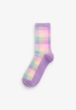 Next ANKLE 5 PACK STANDARD - Socken - Lilac Purple Floral -Next 1c93415c333c464db4a209164e7e1cbd