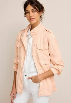 Next WITH PATCH POCKETS STANDARD - Leichte Jacke - Peach Orange