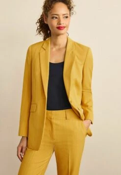 Next TEXTURED SINGLE BREASTED - Kurzmantel - Yellow -Next 1d59afbce00e454ca4b5fc96941ef667 1