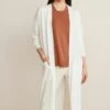 Next LONGLINE - Strickjacke - White