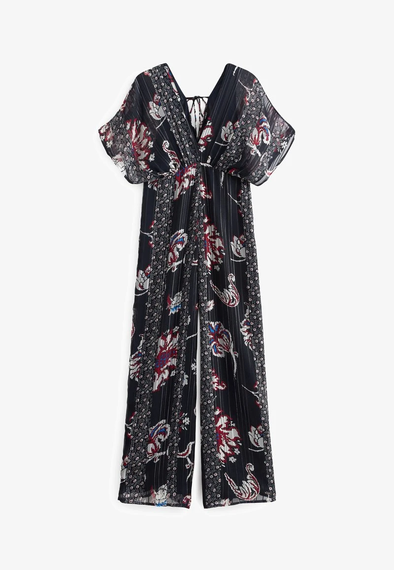 Next BATWING STANDARD - Jumpsuit - Navy Blue Sparkle Floral 4 Next BATWING STANDARD - Jumpsuit - Navy Blue Sparkle Floral – Bild 4