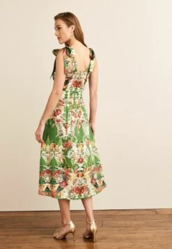 Next TIE SHOULDER STANDARD - Freizeitkleid - Green Floral -Next 1e5d59d6f99a49d6851d037380b0c4ce