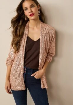 Next SPARKLE SEQUIN - Kurzmantel - Gold