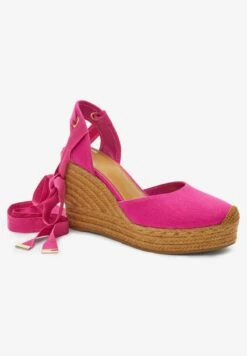 Next FOREVER COMFORT TIE UP - Schnürpumps - Bright Pink -Next 1fdd6f51ed4e47acbf4fb376fa0f83b9