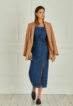 Next BUTTON DETAIL STANDARD - Jeanskleid - Mid Blue -Next 200dae8cba5e4c9f9e26389aaecf93dc 1