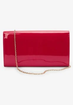 Next WITH CHAIN - Clutch - Red Patent -Next 20943c509b3e42758fecd22b8f4db83b