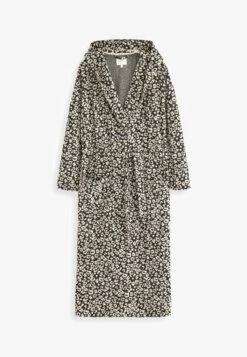 Next Bademantel - Black White Animal Print -Next 21bdf0938df7415c8b2058e8d018382f