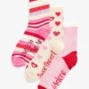 Next ANKLE 3 PACK - Socken - Red/pink Heart