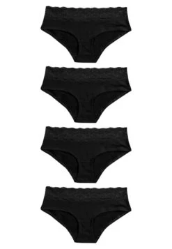 Next 4 PACK - Slip - Black