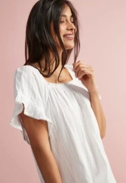Next SQUARE NECK RUFFLE - Nachthemd - White 8 Next SQUARE NECK RUFFLE - Nachthemd - White -Next 24fe4d195e4e47d395f05a7194ca3297