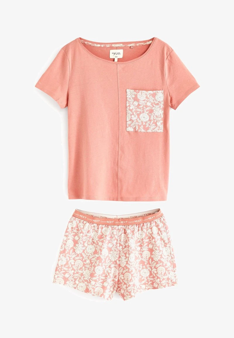 Next SET STANDARD - Nachtwäsche Set - Coral Pink Floral 2 Next SET STANDARD - Nachtwäsche Set - Coral Pink Floral – Bild 2