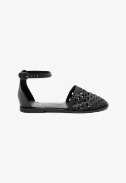 Next COMFORT WEAVE STANDARD - Riemensandalette - Black