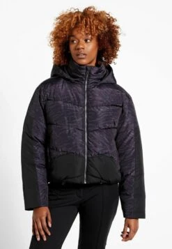 Next EVENTUAL HOODED - Winterjacke - Black Zebra